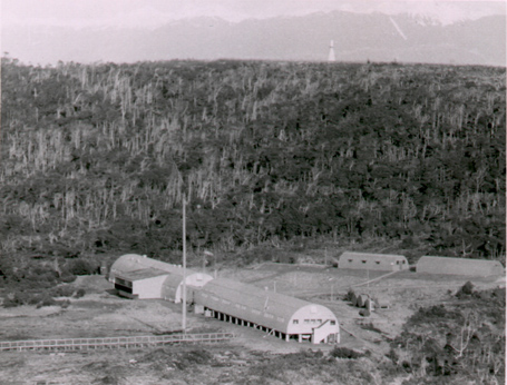 Station view from hilltop