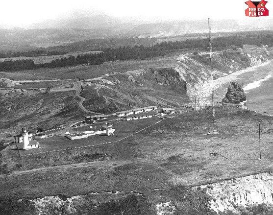 Loran Station Cape Blanco circa 1969