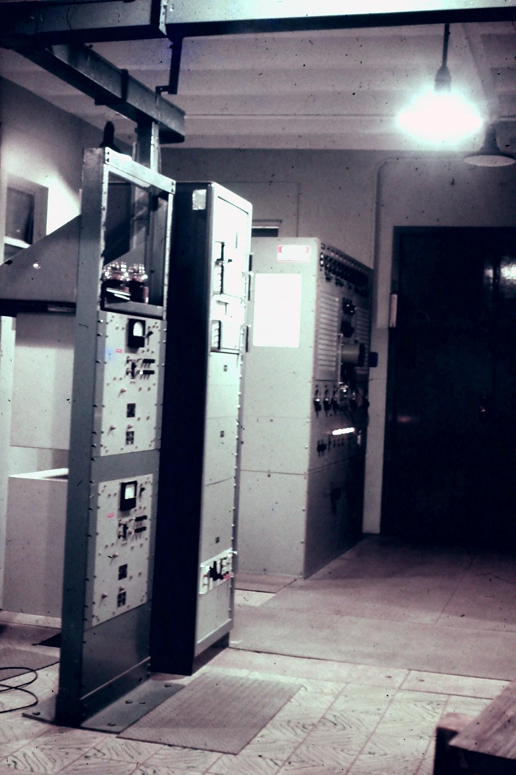Loran A transmitter circa 1972