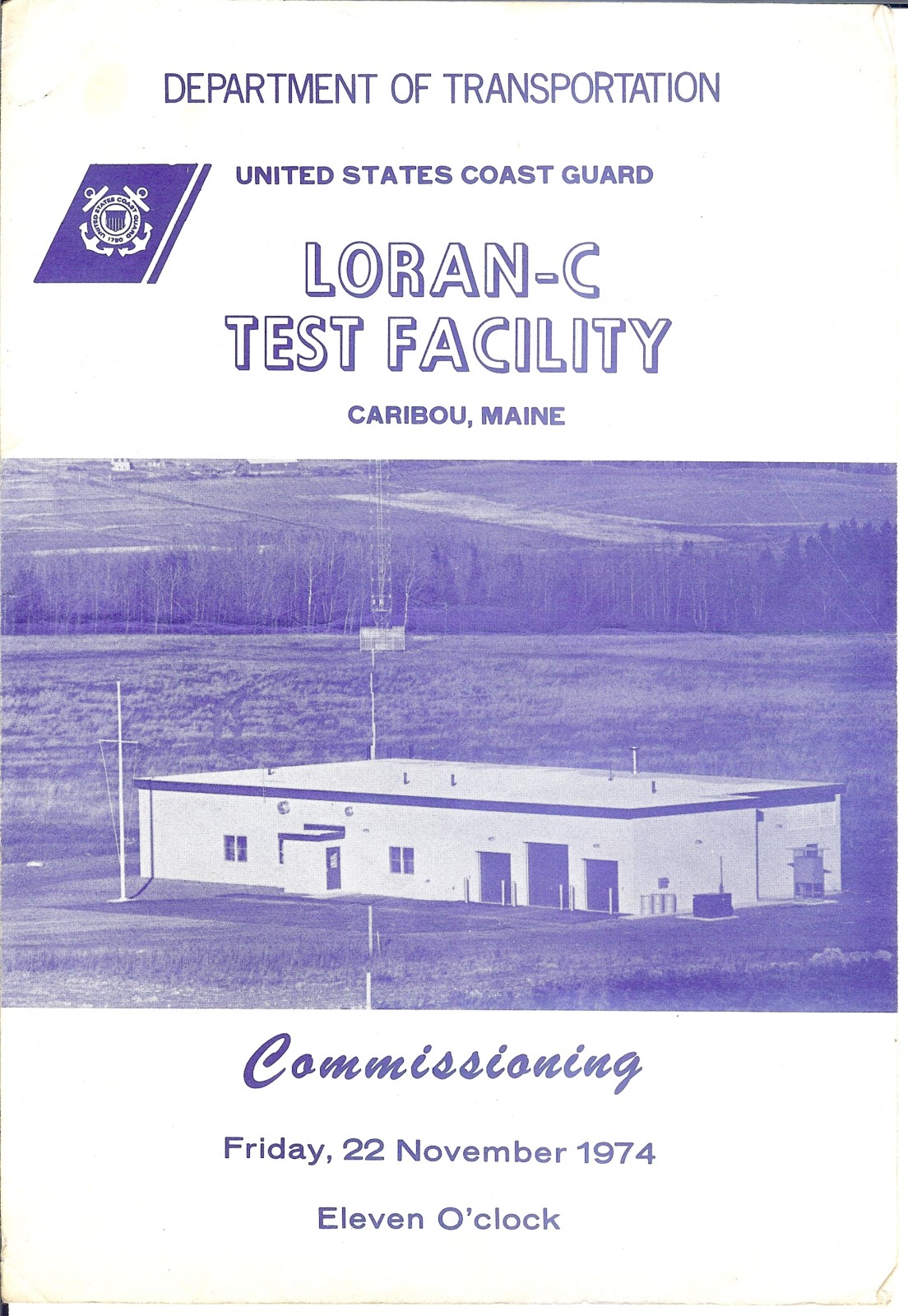 LORTESTFAC Commissioning front page